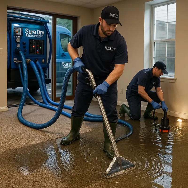 Water Extraction and Removal process in Roaming Shores, OH